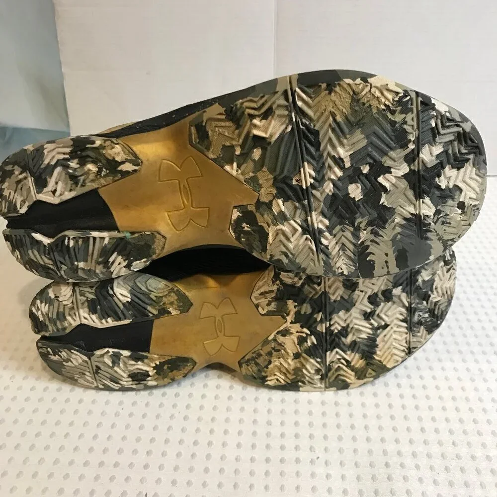 UNDER ARMOUR STEPH CURRY 2.5 GOLD MENS BASKETBALL SHOE SIZE 9.5 - Picture 5 of 8